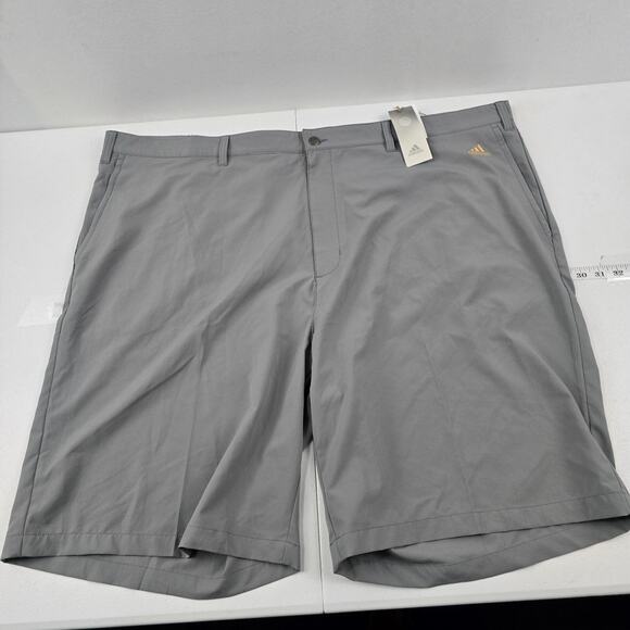 NWT Adidas golf shorts big and tall mens size 52 gray chino 5464 - Picture 1 of 12